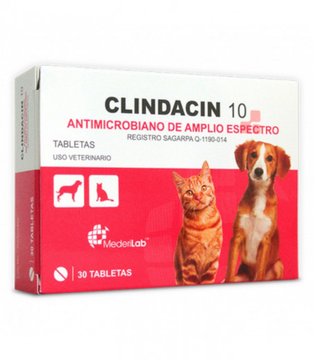 CLINDACIN 10 C/30 TABLETAS