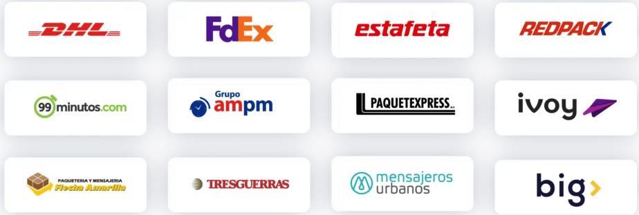 Paqueterías: DHL, FedEx, Estafeta y más